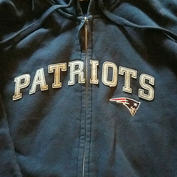 NFL new England Patriots hoodie size large - Picture 2 of 4